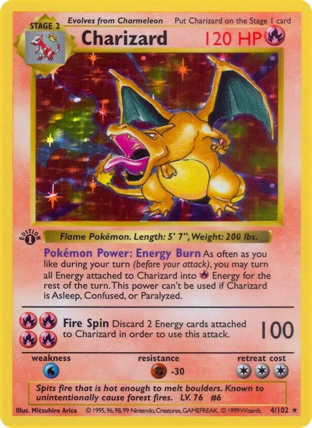 Charizard 1a Edizione